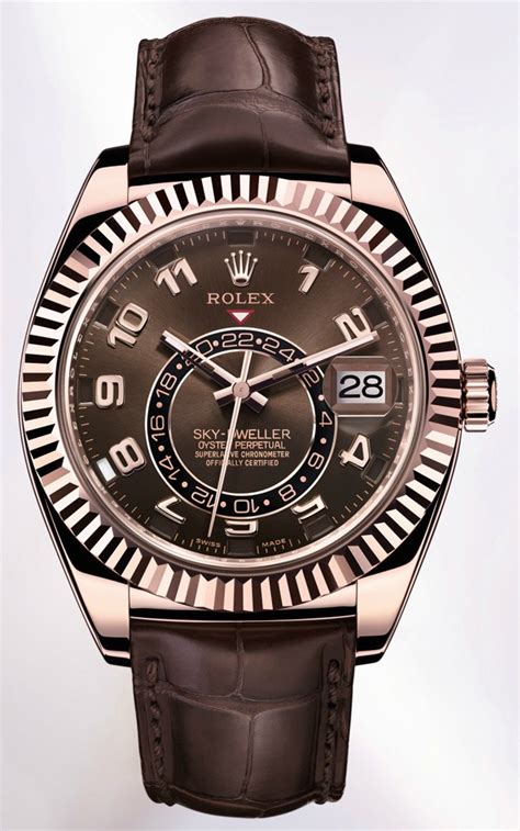 rolex sky dweller leather price|rolex sky dweller price list.